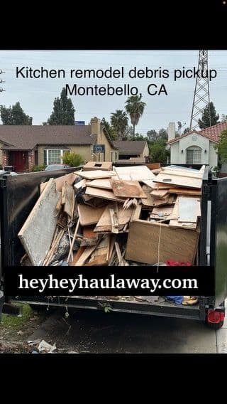 Project Kitchen Remodel Debris Pickup image